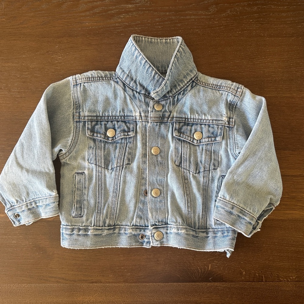 Classic vintage denim jacket